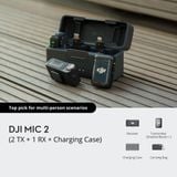 DJI Mic 2 (1TX Shadow Black)