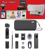 Combo đặc biệt: Máy quay DJI Osmo Pocket 3 Combo + Thẻ 512GB 200MB/s + Túi PD Chính hãng + Dán màn