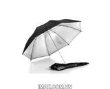 Dù hắt sáng đen trắng bán kính 33cm