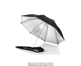 Dù hắt sáng đen trắng bán kính 52cm