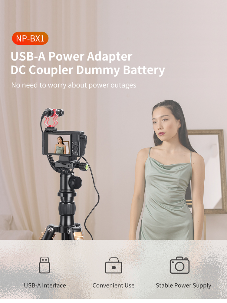 Bộ trợ nguồn Sony NP-BX1 cổng USB