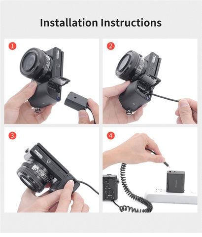 Kingma USB-C to Sony NP-FW50 dummy battery
