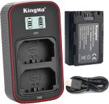 Bộ 2 pin 1 sạc đôi Ver 3 Kingma cho Sony NP-FZ100