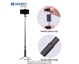 Gậy Carbon Benro SC1 có điều khiển Blutooth, có chân đế