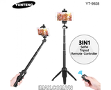 Gậy chụp ảnh có chân đế Yunteng YT9928, có điều khiển Bluetooth