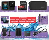 Combo Máy quay Actioncam GoPro Hero 13 Black, Chính hãng