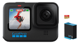 Combo Gopro Hero 10 Black + Thẻ nhớ 128GB + Sạc dự phòng cầm tay + Dán màn hình