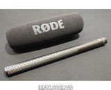 Mic thu âm shotgun Rode NTG3B chuyên nghiệp cho ekip làm phim phiên bản màu đen