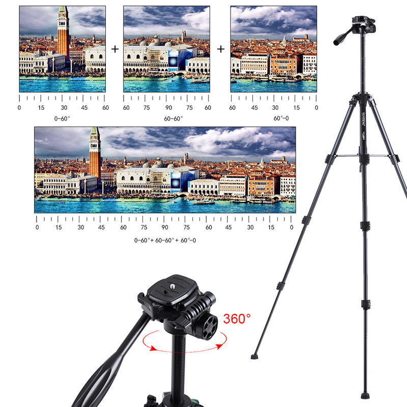 Hot Selling YunTeng 690 Professional Tripod With Damping Head &Carrying Bag for SLR Camera YUNTENG VCT-690