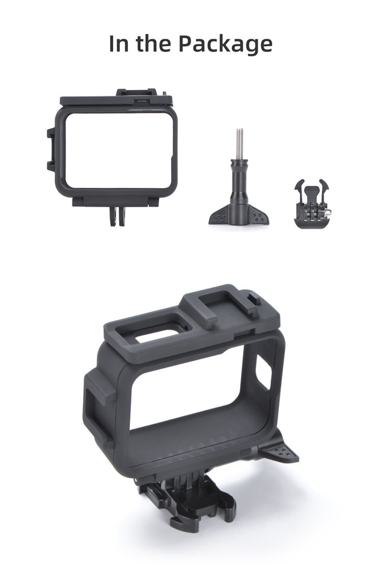 Camera Hành Động KingMa Khung Bảo Vệ Bằng Nhựa Cho Gopro Hero 9 Black