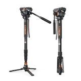 Chân đơn Monopod Coman DX327AQ6, Ball quay cực mượt