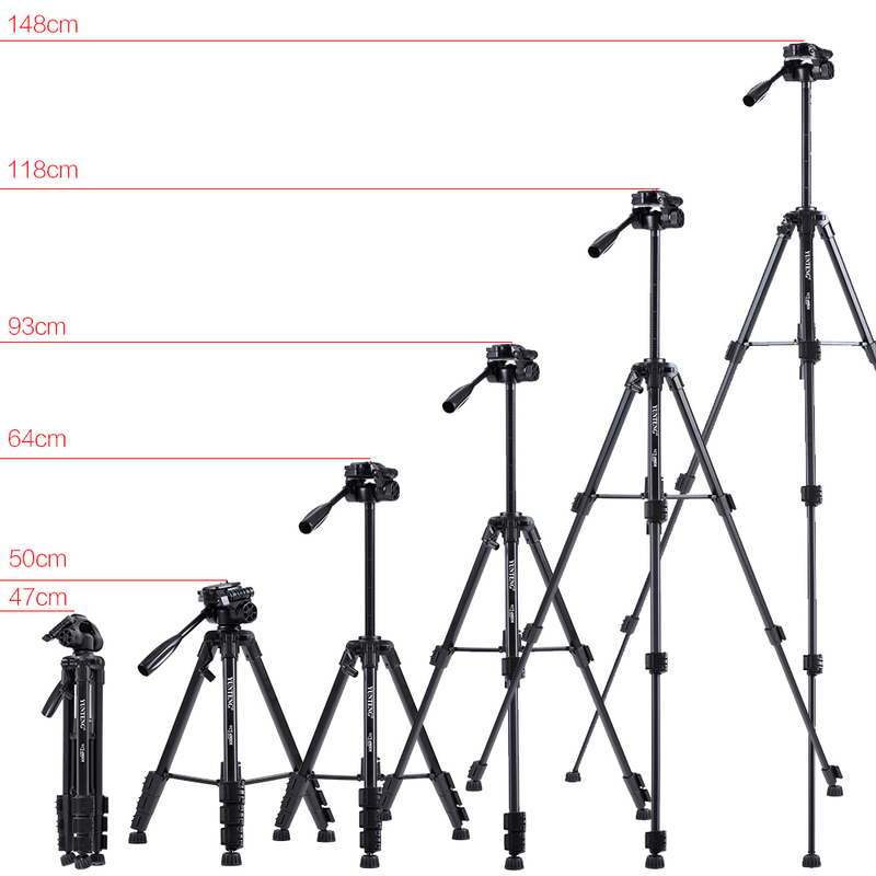Hot Selling YunTeng 690 Professional Tripod With Damping Head &Carrying Bag for SLR Camera YUNTENG VCT-690
