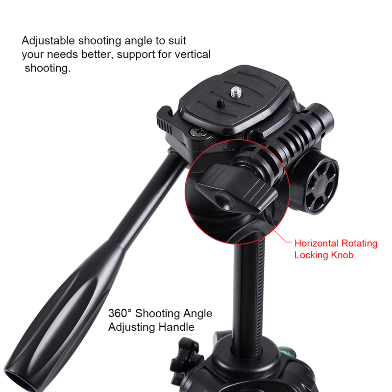 Hot Selling YunTeng 690 Professional Tripod With Damping Head &Carrying Bag for SLR Camera YUNTENG VCT-690