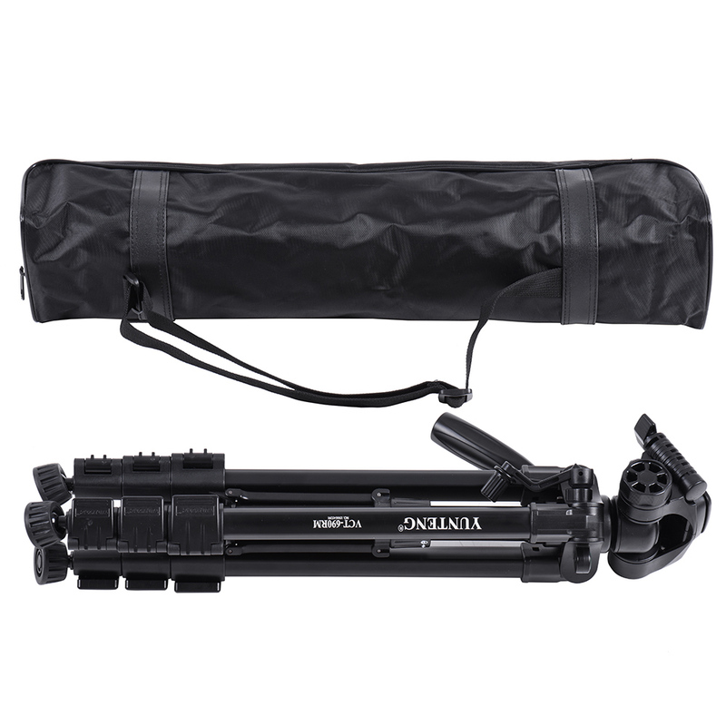 Hot Selling YunTeng 690 Professional Tripod With Damping Head &Carrying Bag for SLR Camera YUNTENG VCT-690