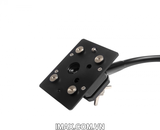 HD-T12-4-BHG holder for 4 tubes Ball Head Yoke with Gooseneck