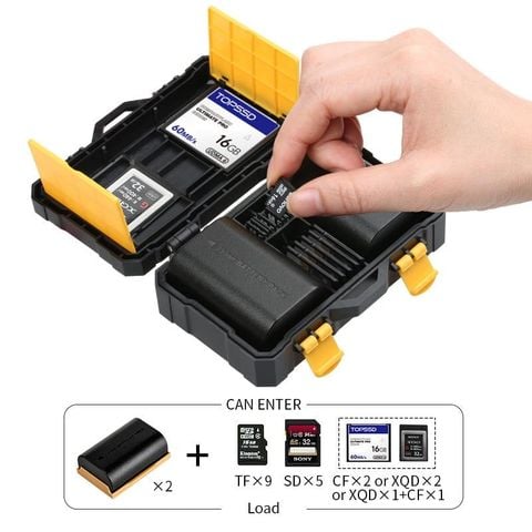 Hộp đựng pin và thẻ nhớ FB-SCB08s chống nước