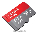 Thẻ nhớ MicroSD 512GB Sandisk Ultra A1 150 MB/s (Bản mới nhất 2023)