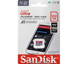 Thẻ nhớ MicroSD 512GB Sandisk Ultra A1 150 MB/s (Bản mới nhất 2023)