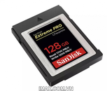 Thẻ nhớ CFexpress Type B card Sandisk Extreme Pro 128GB 1700/1200MB/s