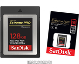 Thẻ nhớ CFexpress Type B card Sandisk Extreme Pro 128GB 1700/1200MB/s
