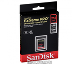 Thẻ nhớ CFexpress Type B card Sandisk Extreme Pro 256GB 1700/1200MB/s