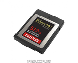 Thẻ nhớ CFexpress Type B card Sandisk Extreme Pro 512GB 1700/1400MB/s