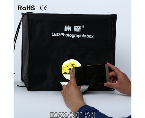 Hộp chụp sản phẩm CiYa CY-40 có đèn LED (40x40cm)