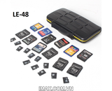 Hộp đựng thẻ nhớ Backpacker LE-48 đựng 12SD, 12 Micro