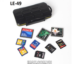 Hộp đựng thẻ nhớ Backpacker LE-49 đựng 3CF, 6SD