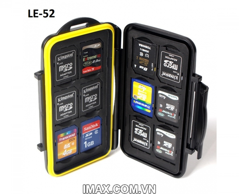 Hộp đựng thẻ nhớ Backpacker LE-52 đựng 12SD