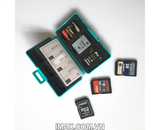 Hộp đựng thẻ nhớ Backpackers GX-6SD6TF, chứa 6SD, 6Micro