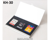 Hộp đựng thẻ nhớ KH-30 đựng 3SD, Hộp kim loại