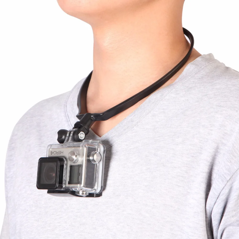 Hands-Free Mount Kit Wearable Hang On Neck Phone Holder Stand For GoPro Hero Smartphone Holder Action Camera Camcorder POV (6)