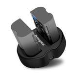 Bộ 2 viên pin 1 sạc đôi kingma for nikon EN-EL3E Ver 1