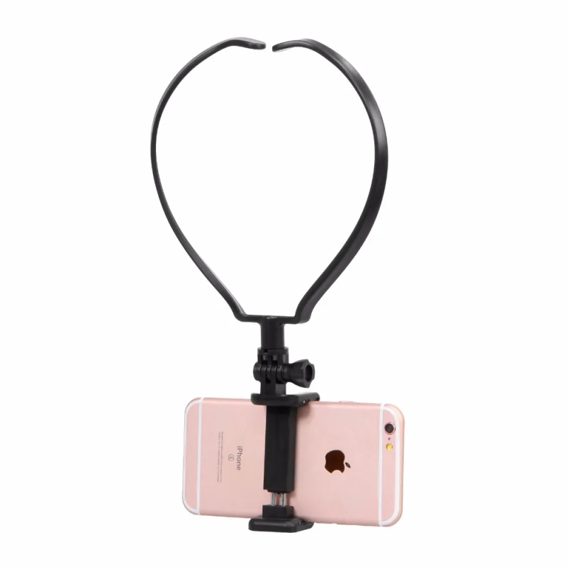 Hands-Free Mount Kit Wearable Hang On Neck Phone Holder Stand For GoPro Hero Smartphone Holder Action Camera Camcorder POV (2)