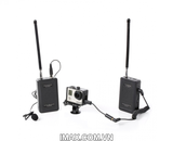 Mic song phin thu âm gài áo không dây SR-WM4C VHF Wireless Microphone Saramonic