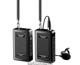 Mic song phin thu âm gài áo không dây SR-WM4C VHF Wireless Microphone Saramonic