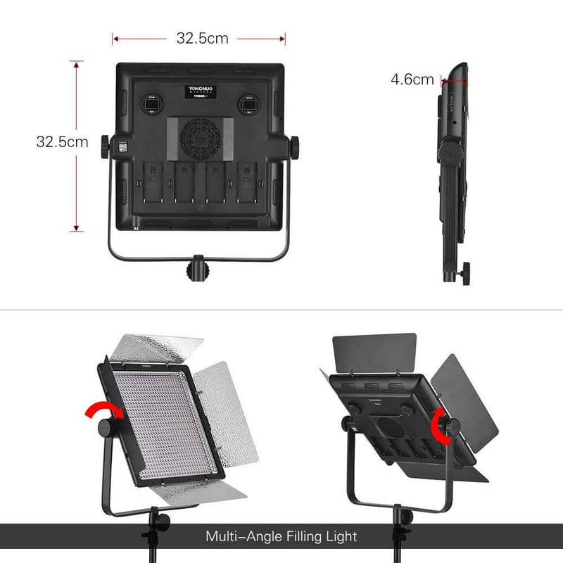 Iluminador de led Yongnuo YN900 II Bi-Color - WorldView
