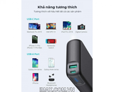PIN SẠC DỰ PHÒNG RAVPOWER RP-PB201, PD 3.0 60W & QC 3.0 18W - 20000MAH