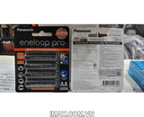 Pin sạc Panasonic Eneloop AA BK-3HCCE/4BT 2550mAh, Hàng chính hãng