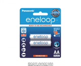 Pin sạc Panasonic Eneloop AA BK-3MCCE/2BT 2000mAh, Hàng chính hãng