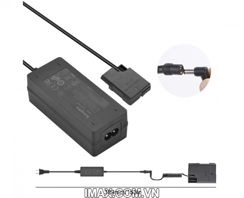 Bộ pin giả KingMa EN-EL14 với Bộ chuyển đổi nguồn điện EU plug Power adapter