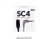 Jack chuyển đổi Rode SC4 3.5mm TRS ra TRRS cho mic thu âm