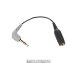 Jack chuyển đổi Rode SC4 3.5mm TRS ra TRRS cho mic thu âm