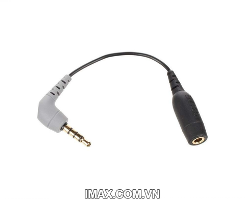 Jack chuyển đổi Rode SC4 3.5mm TRS ra TRRS cho mic thu âm