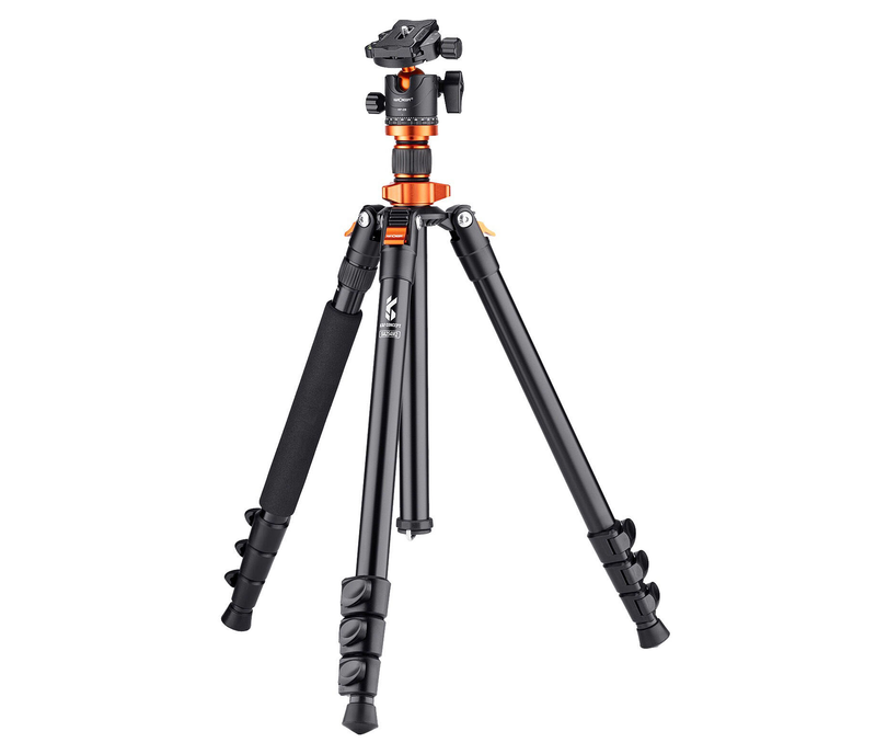 Chân máy ảnh Aluminum K&F Concept K254A3 kèm Ball Head BH-28L là một tripod du lịch gọn nhẹ