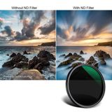 Kính lọc Filter K&F Concept Variable ND8-2000 Series A, Giảm 3-11 stop