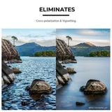 Kính lọc Filter K&Fconcept ND64 Nano-X, giảm 6 stop