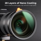 Kính lọc Filter K&F Concept Black Mist 1/4 + ND2-ND32 Nano-X (2 in 1), 49-82mm