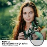 Filter Kính lọc K&F Concept Series A Black Diffusion UV 1/4